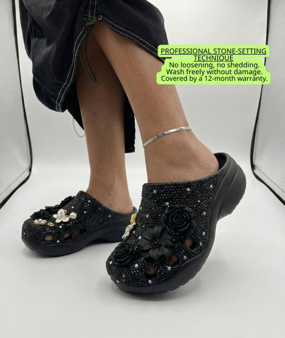ShineWalks™ Blossom Aura Clogs