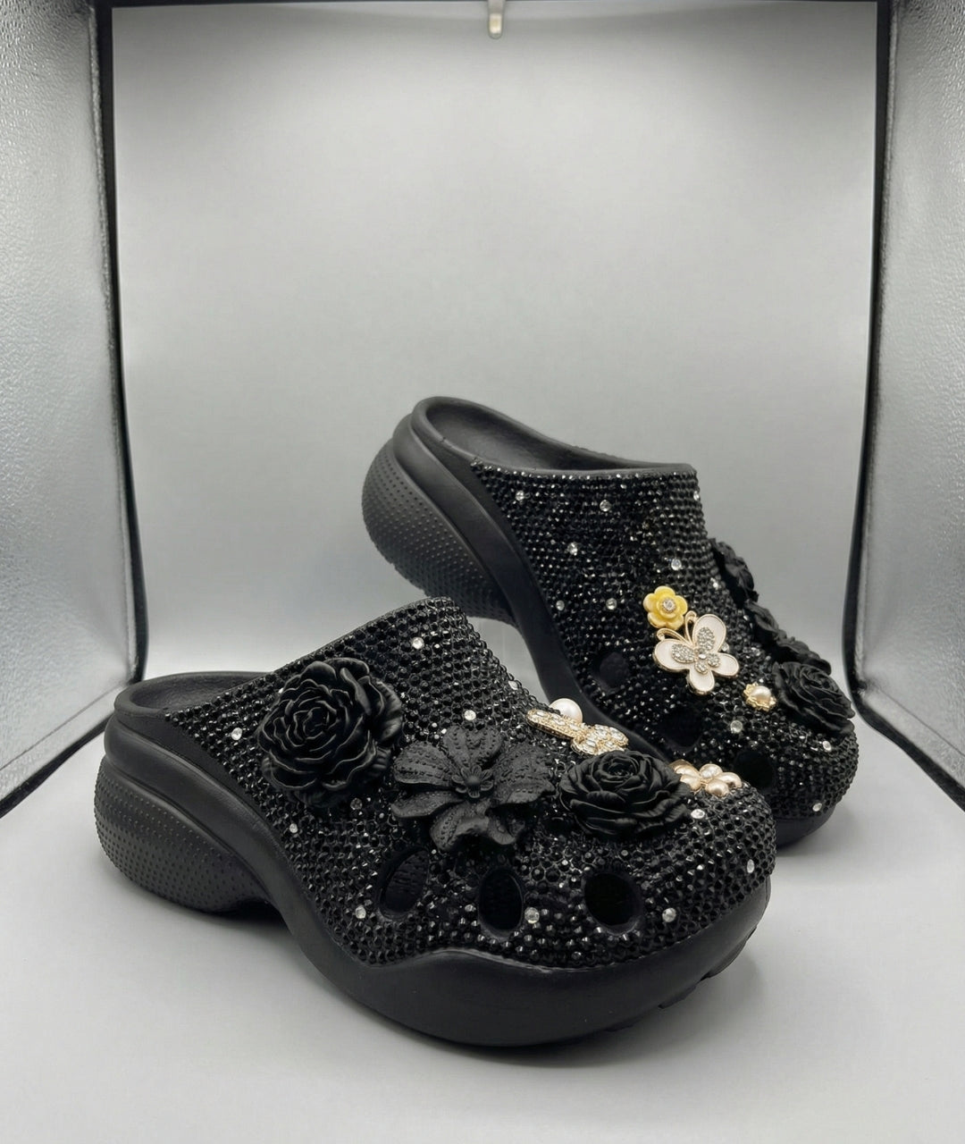 ShineWalks™ Blossom Aura Clogs