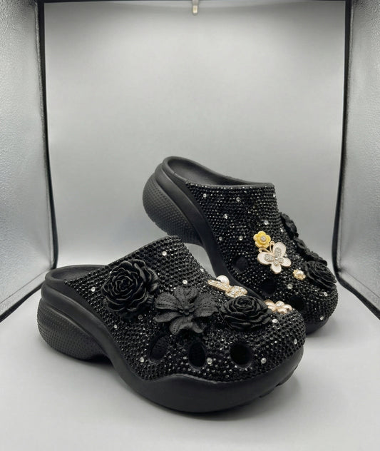 ShineWalks™ Blossom Aura Clogs