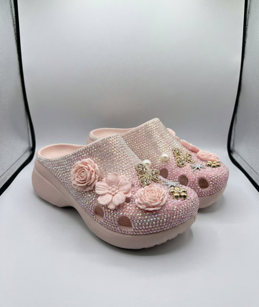 ShineWalks™ Blossom Aura Clogs