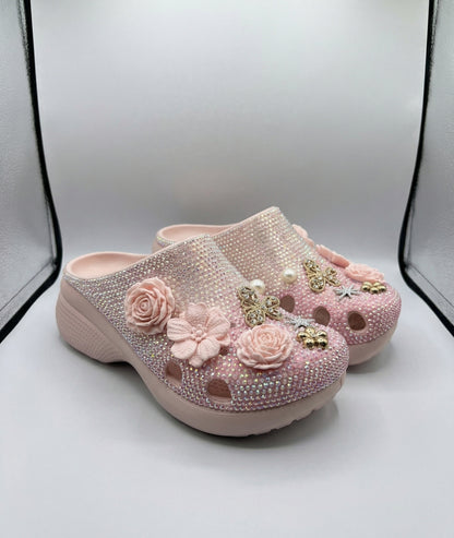 ShineWalks™ Blossom Aura Clogs