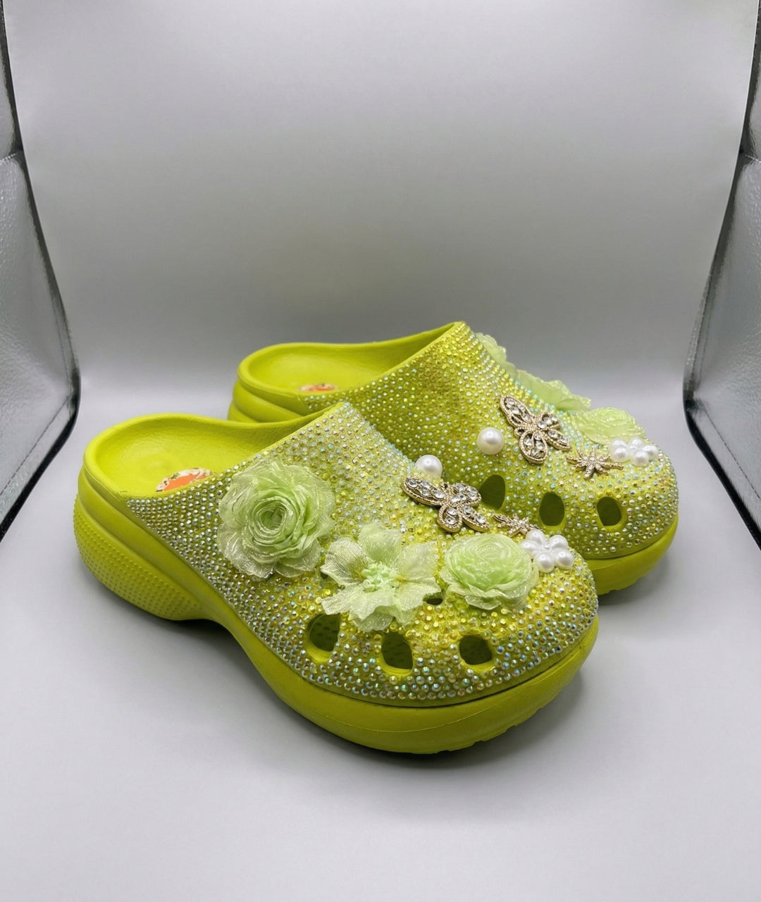 ShineWalks™ Blossom Aura Clogs