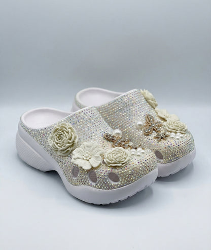 ShineWalks™ Blossom Aura Clogs