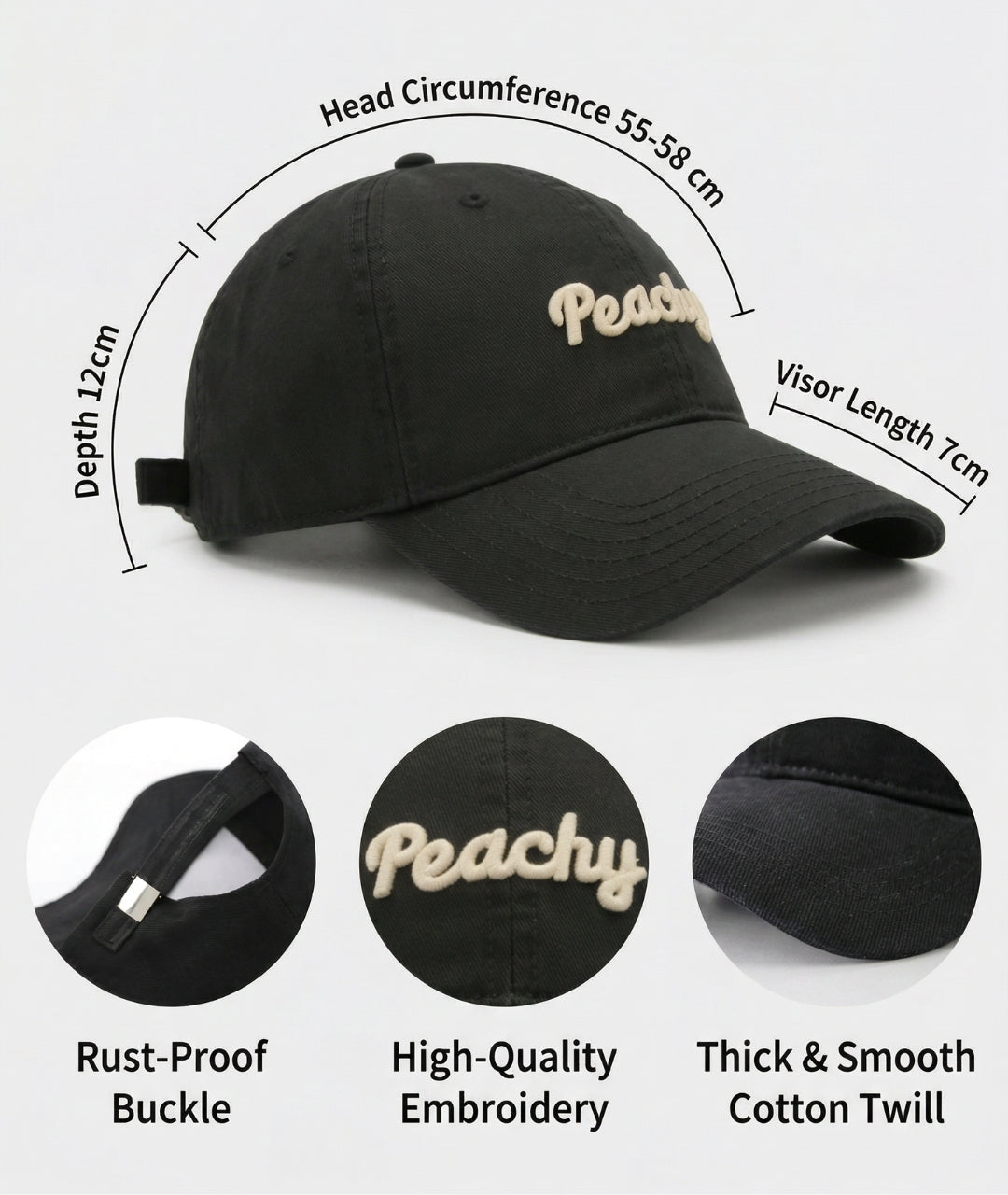 Peach Aura™ Cap