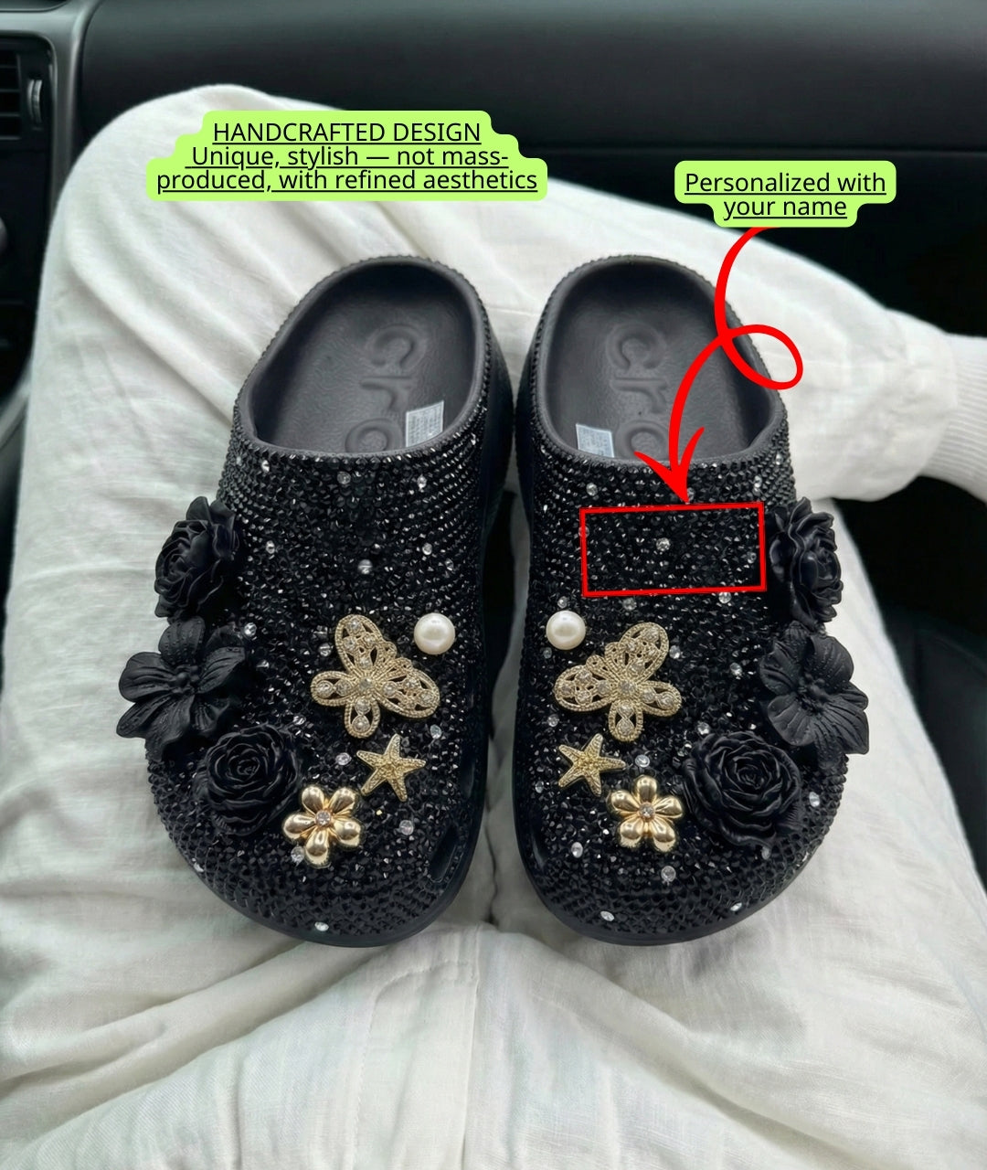 ShineWalks™ Blossom Aura Clogs