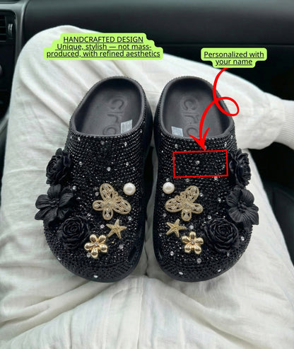 ShineWalks™ Blossom Aura Clogs