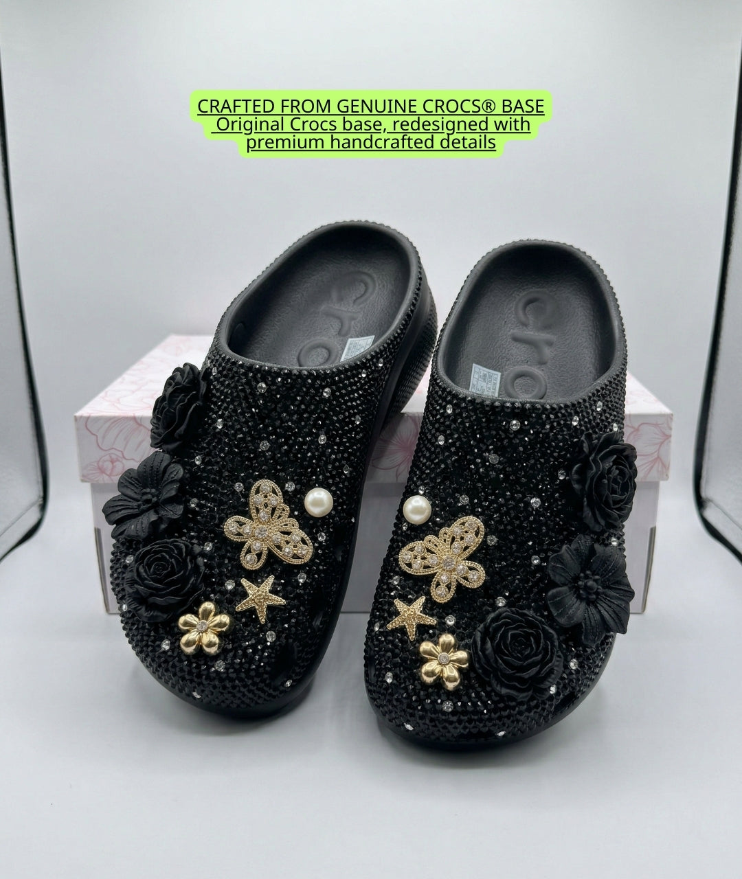 ShineWalks™ Blossom Aura Clogs