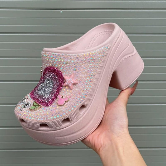 ShineWalks™ Dreamy Heart Aura Clogs