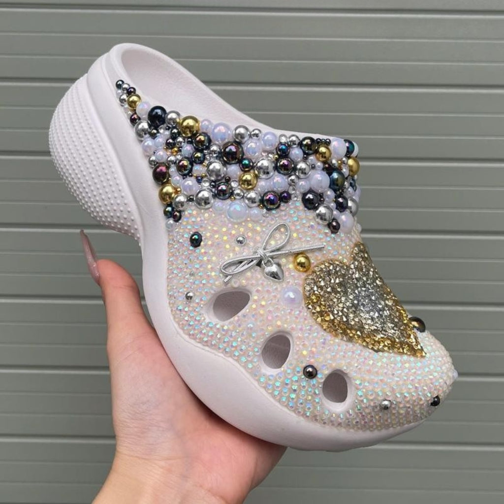 ShineWalks™ Pearl Muse Clogs