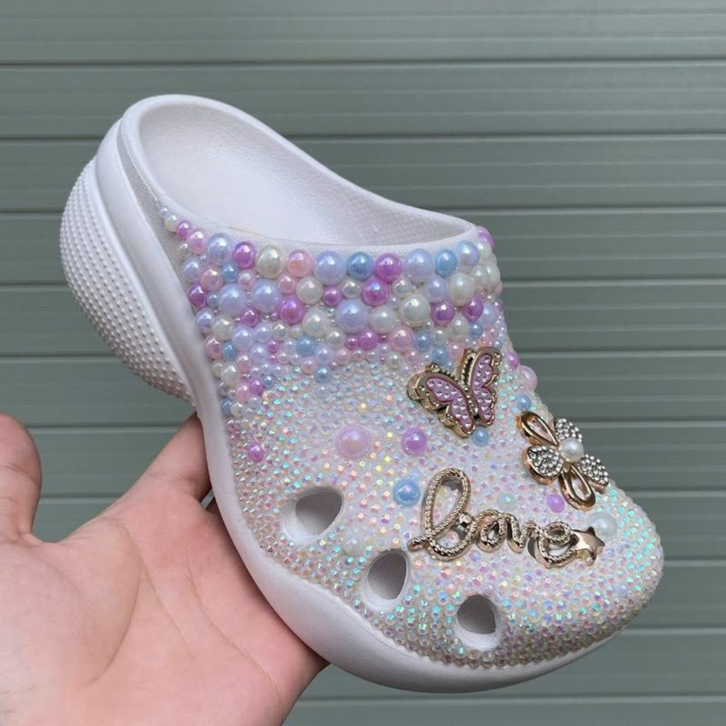 ShineWalks™ Pearl Muse Clogs