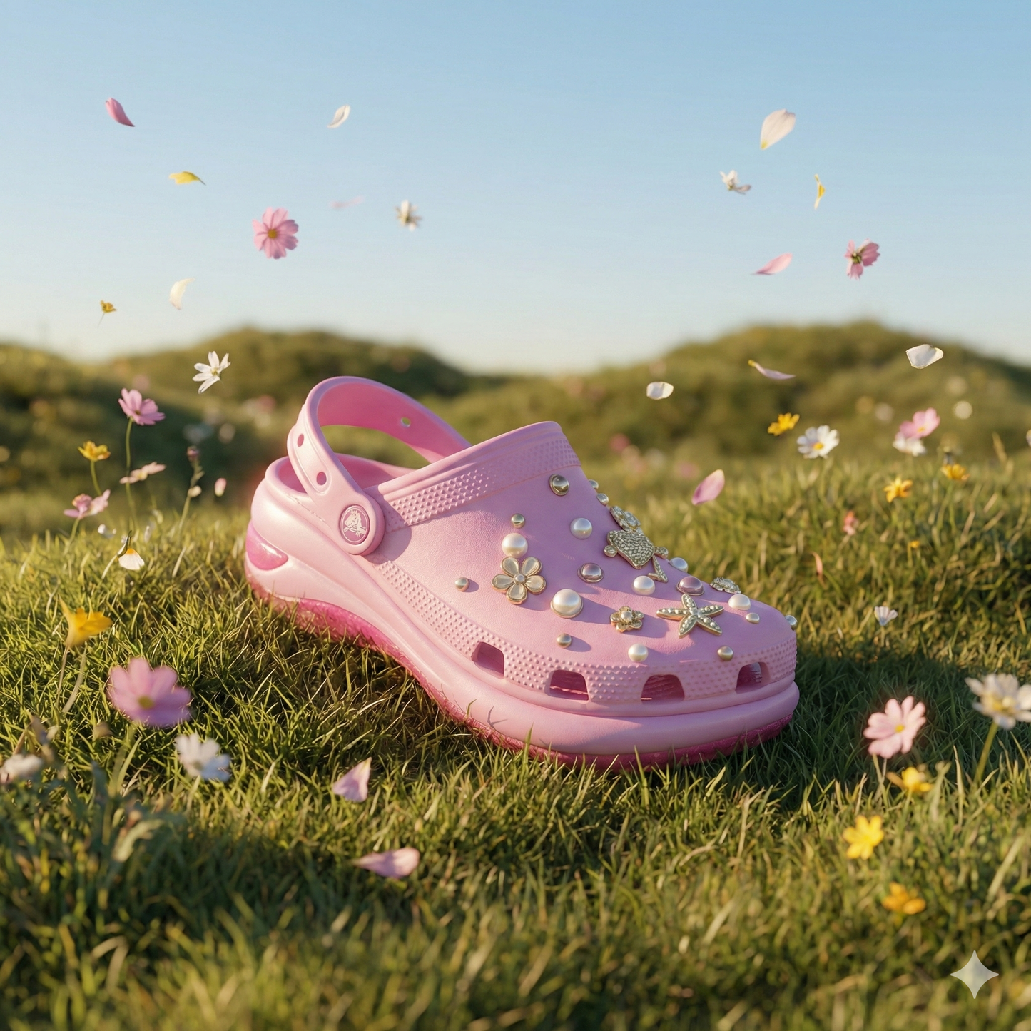 ShineWalks™ Mega Crystal Lift Clogs (8cm Platform)