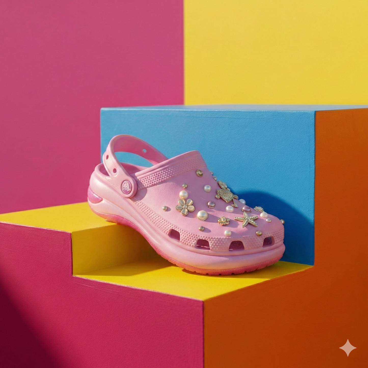 ShineWalks™ Mega Crystal Lift Clogs (8cm Platform)