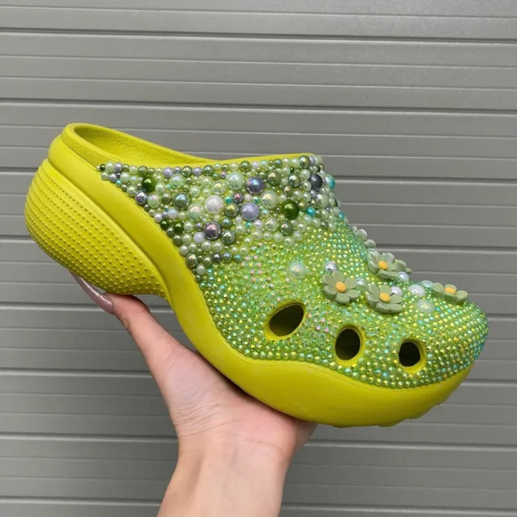 ShineWalks™ Pearl Muse Clogs