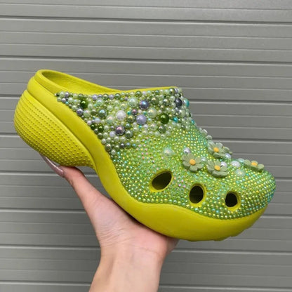 ShineWalks™ Pearl Muse Clogs